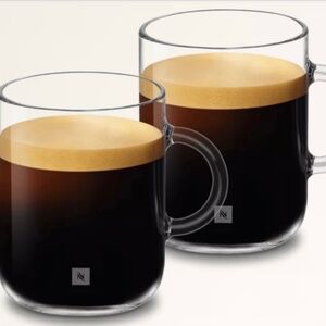 Nespresso Vertuo Coffee Cups Set of 2 NEW IN BOX 13 oz Mugs MADE IN FRANCE